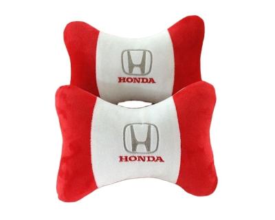 China Soft Plush Neck Rest Pillow Car Headrest Bone Shape Head Pillow for sale