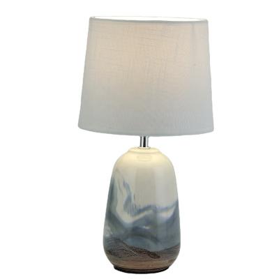 China Fashion Small Gasp Aurora Lighting Modern Style Ceramic Lamp Base, Bedroom Table Lamp for sale