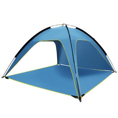 China UV-resistant New trend Spacious portable ventilation sun protection rain fast open big tent outdoor beach camping tent for sale