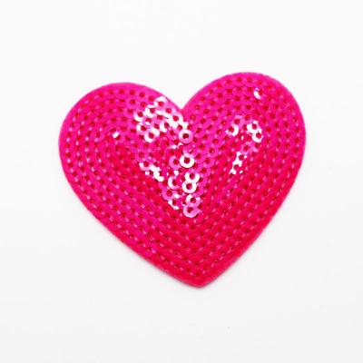 China Viable Red Order Heart Patches For Clothing for sale