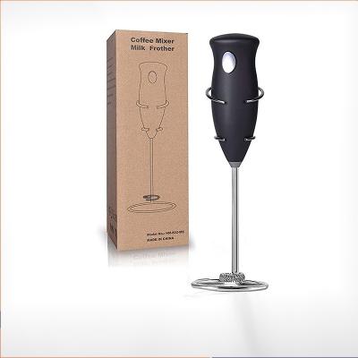 China Viable Milk Frother Coffee Handheld Mini Blender Electric Foamer Battery Powered Milk Frother for sale