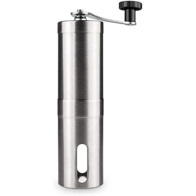 China Durable Portable Stainless Steel Coffee Grinder Home Office Manual Travel With Easy To Clean Portable Grinder Washable Coffee for sale