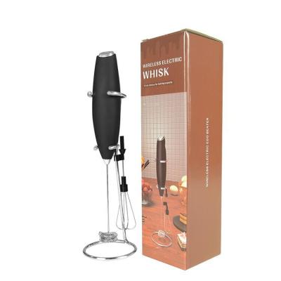 China Viable Milk Frother Coffee Handheld Mini Blender Electric Foamer Battery Powered Milk Frother for sale