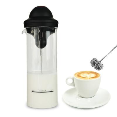 China Sustainable Battery Operated Milk Latte Foamer Frother Shaker Mixer Electric Frother Beater for sale