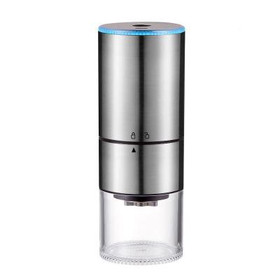 China Portable Manual Coffee Stored Bean Grinder Machine Hand Usb Mini Small Coffee Grinder Electric for sale