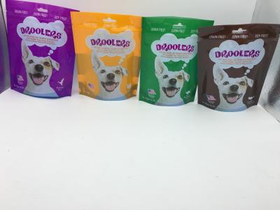 China Pet Product Packaging 4 Side Cat Food Orange Bag ODM Available for sale