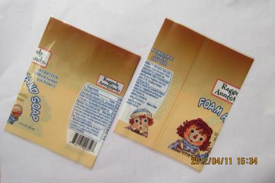 China Cute Design Heat Shrink Wrap Labels Packaging Wrap Film Customer Service for sale