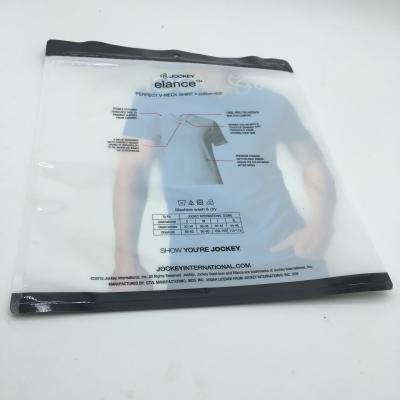 China Thick Clothing Packaging Bags Heat Seal Sample Packs Pressure Resisitant for sale