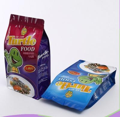 China Pet Food Packaging Stand Up Zipper Bags , Recyclable Stock Zip Lock Pouch Bags for sale