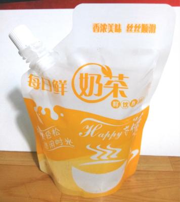 China Eco - Friendly Stand Up Reusable Baby Food Spout Pouch With Custom Logo Printing for sale