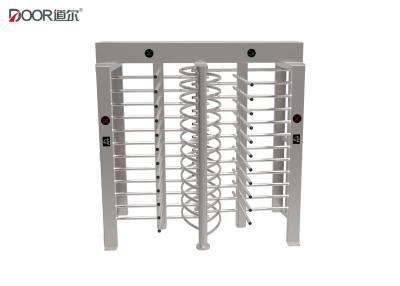 China Fingerprint RFID Solution Full Height Turnstile With Servo Motor Integrated Rotating Entrance Gate for sale