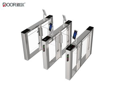 중국 세륨 승인되는 얼굴 승인 문, 24000의 얼굴 수용량 사무실 시큐리티 게이트 판매용