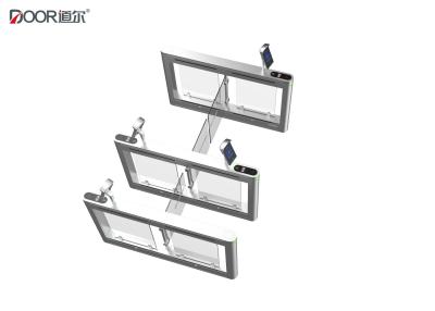 China Arylic Swing Arm Facial Recognition Turnstile Single Merchanism Blushless Motor for sale