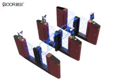 Cina Portone del cancello girevole di sicurezza di riconoscimento di fronte, cancello girevole dell'interno del portone di oscillazione in vendita