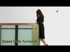 Aluminum Alloy Speed Gate Turnstile 0.3S Face Recognition For Indoor