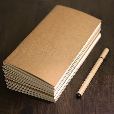 China Mini High Quality Student Stationery Kraft Paper Cover Note Book for sale