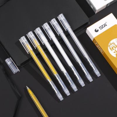 China School& Office 1 3 Pcs Marker Pen High Gloss Paint Colors Ink Pen DIY Fluorescent Diary Scrapbooking Decoration Stationery Supplies for sale