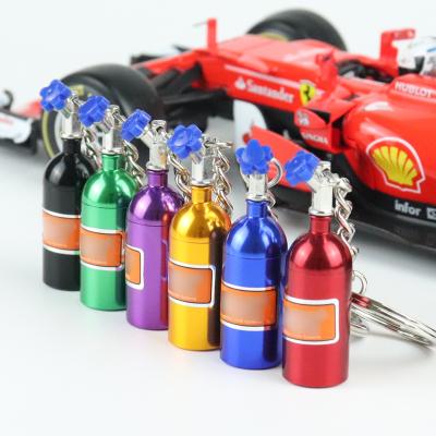 China Key Holder Gift Nitrogen Bottle Wholesale Custom Advertising Key Chain for sale