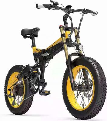 China Aluminum alloy fat bike, 48V lithium battery, 8 gears, 20