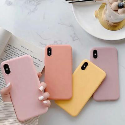 China 2020 Comfortable High Quality Silicone Phone Case For Apple iPhone 5 5s 5c 6s 6 7 8 x Plus Max Cell Phone Cases Se xr pro xs 11 Customized for sale