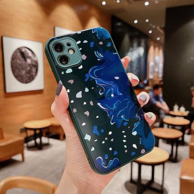 China Water-based Anti-fall Mobile Phone Smartphone Case For Apple iPhone 11 12 Bottom Cases And Full Body Camera Cover for sale