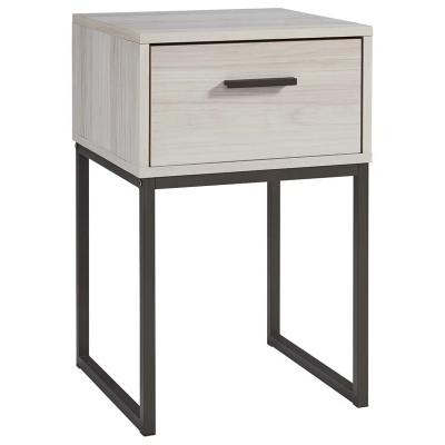 China 2021 modern small bedside table with a modern nightstand drawer for sale