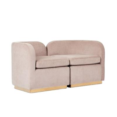 China Modern Modern Sofa Chair 2 Seater Module Tete-a-Tete Sofa Set for sale