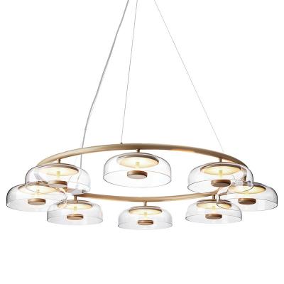 China Modern Dining Room LED Chandelier 8 Luxurious Pendant Ceiling Lights for sale