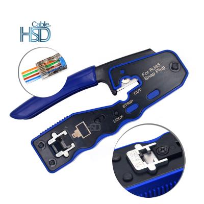 China Dropshipping Amazon Ebay EZ Crimp Pass Through Eazy RJ45 Tool Pass Through Crimper Tool OEM Factory RJ45 Crimp Tool Crimp Pliers for sale