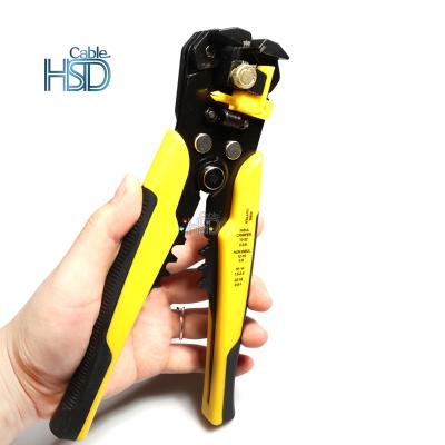 China Dropship High Quality MULTI FUNCTIONAL Crimper And Cutter 371 Wire Stripper 6mm2 Maximum Automatic Stripping Tool for sale