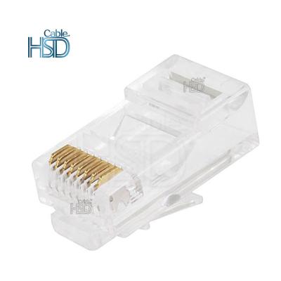 China audio & RJ11 RJ45 Connectors Factory Price OEM Cat5 Cat6 Cat6A Cat7 Professional Cat 7 Ethernet UTP Plug Rj45 Connector for sale