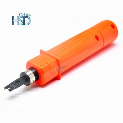 China Manufacturer High Quality Factory Network 314 Type Punch Down Tool Orange Color for sale