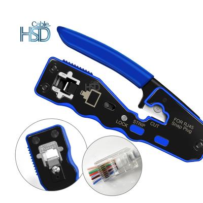 China Amazon Ebay Crimp Pass Through Eazy RJ45 Tool Pass Through Crimper Tool OEM Factory Eazy RJ45 Crimp Tool Crimp Pliers for sale