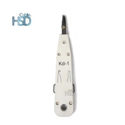 China Network Punch Tool 3141A Trapezoidal Type KD-1 Network Impact RJ45 Punch Down Tool for sale