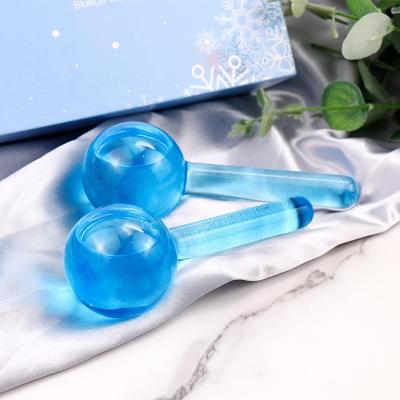 China Newest Beauty Anti-Puffiness Skin Care Daily Mini Magic Cooling Balls Ice Globes Face Massager Ball for sale