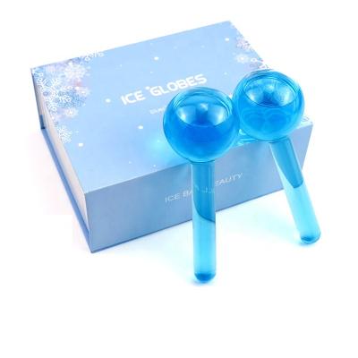 China Hot Selling Magical Anti-Puffiness Massage Facial Roller Ice Globes Beauty Products Ice Globe Beauty Ball for sale