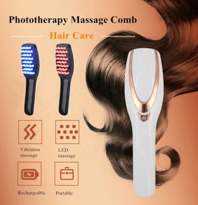 China Vibration Massage/Smooth Hair/Electric Anti-inflammatory Hair Relax Head Massager Silicone Massage Brush Hair Scalp Massager Comb for sale