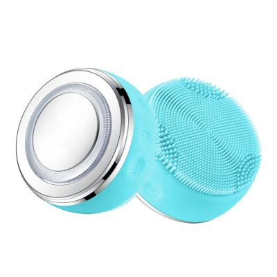 China Factory Classics DEEP CLEANSING Facial Brush Nylon and Silicone Facial Cleansing Brush Heated Custom Facial Brush for sale