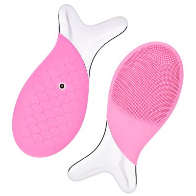 China Various Anti-Puffiness Promotional Goods Using Handheld Facial Cleansing Brush Vibrating Facial Massager for sale