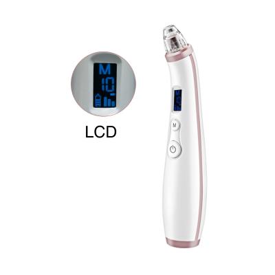 China 2021 Electric Acne Treatment New Arrival Blackhead Removal Vacuum Suction Peeps Cleaning Device With 3 Head for sale