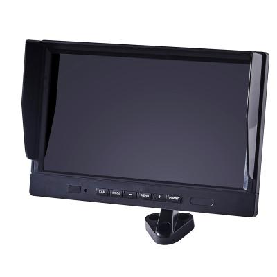 China Waterproof rearview 7 inch car lcd cctv monitor with av input for sale