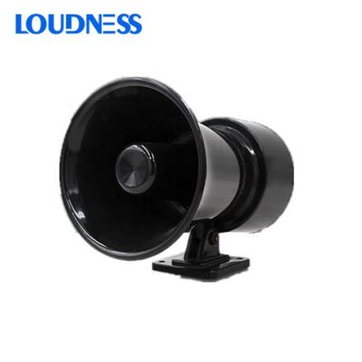 China Alarm for Vehicle ML-20 One Tone Electronic Vehicle Alarm Siren 20W Black Color for sale