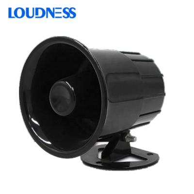 China Alarm for ML-15 Vehicle Six-tone Recycle Small Size 12V Electronic Vehicle Alarm Siren for sale