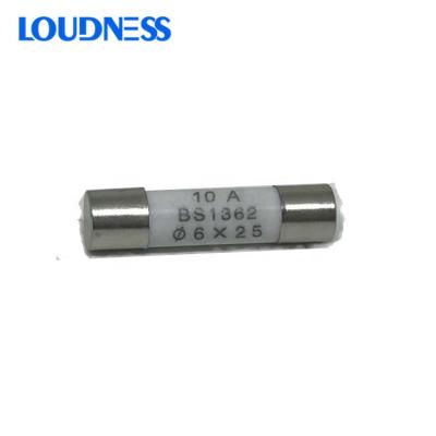 China UK hot sale 6x25 mm 1A, 10A, 11A, 13A, LOW VOLTAGE 15A cylindrical fuse for sale