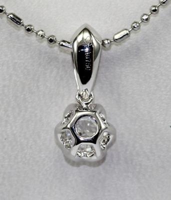 China True Love Series 18K White Gold Diamond Necklace Aphrodite Stamp KGS0101P for sale