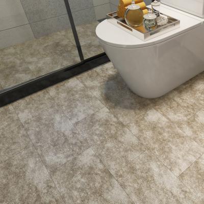 China Hotel Stunning 4mm 4.5mm PVC Luxury Vinyl Waterproof Marble Stone Design LVP Flooring for sale