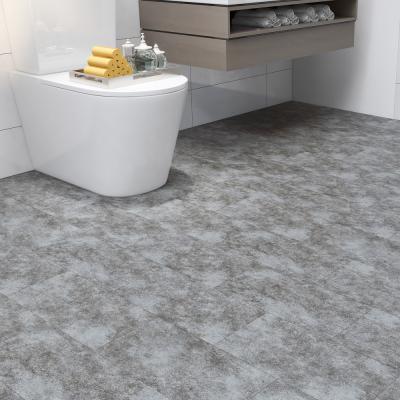 Chine Poudre de pierre en PVC 7 mm texture de marbre imperméable LVP Laminé SPC plancher pour salle de bains à vendre