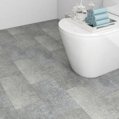 Chine 4 mm 4,2 mm PVC imperméable à l'eau Unilin Cliquez sur la texture de la pierre de marbre SPC plancher pour salle de bain à vendre