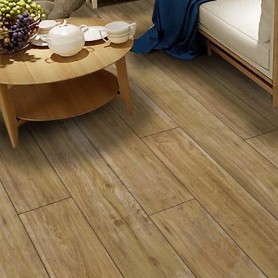 China Anti-slip 4.0-6.0mm Thickness Click Interlocking PVC Floor Tiles Plastic Parquet Flooring Wooden Texture SPC Flooring for sale