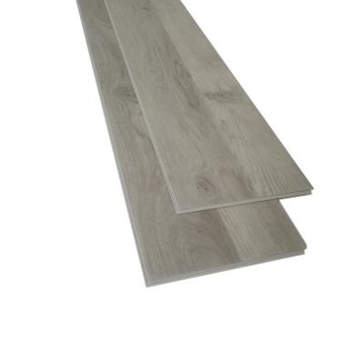 China Commercial Vinyl Plank Flooring 5mm Thickness SPC Flooring with Simple Color Design for sale